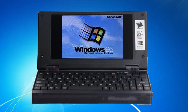 Empresa lança notebook retrô com Windows 95 para games clássicos